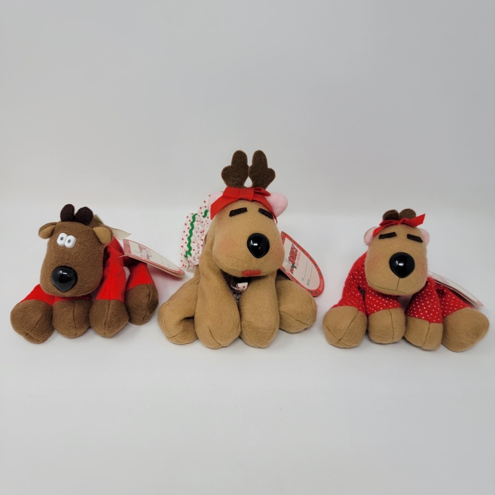 1987 Hallmark Rodney & Friends Reindeer from Burger King ~ Rhonda Ramona Randy